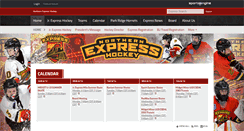 Desktop Screenshot of northernexpresshockey.org